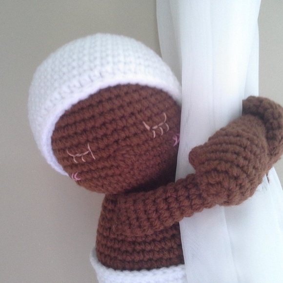 Baby Tieback Crochet Handmade - Picture 8 of 10